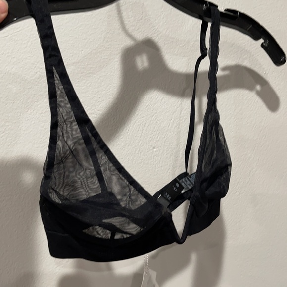 NWT la perla reggiseno triangolo bra in black - Picture 4 of 4